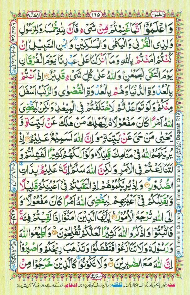 Surah Al Anfal page 6