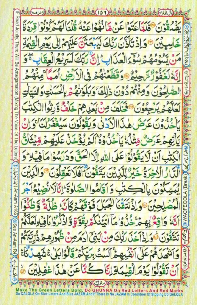 Surah Al Araf page 20