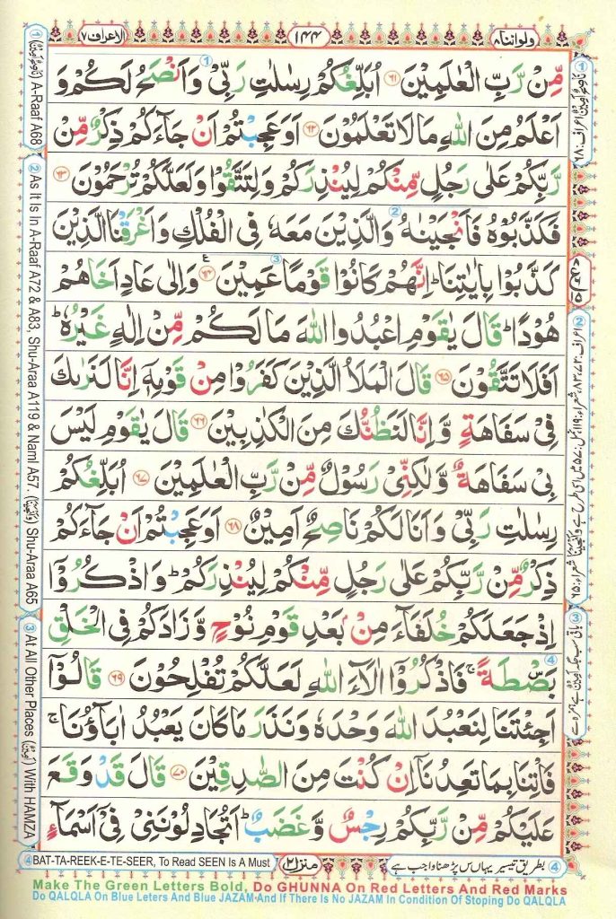 Surah Al Araf page 8