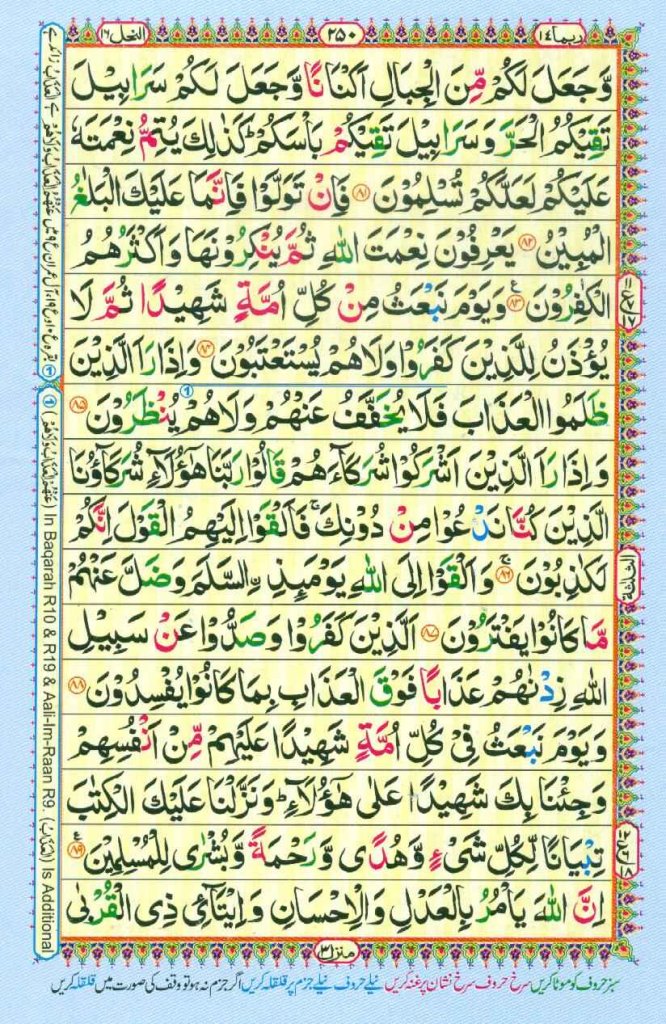 surah nahl page10