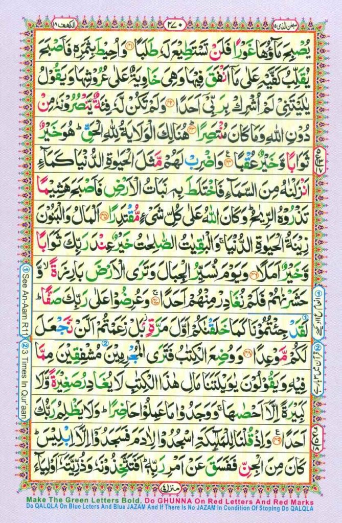 Surah kahf page 6