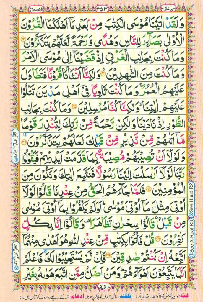 Surah Al Qasas Page 6