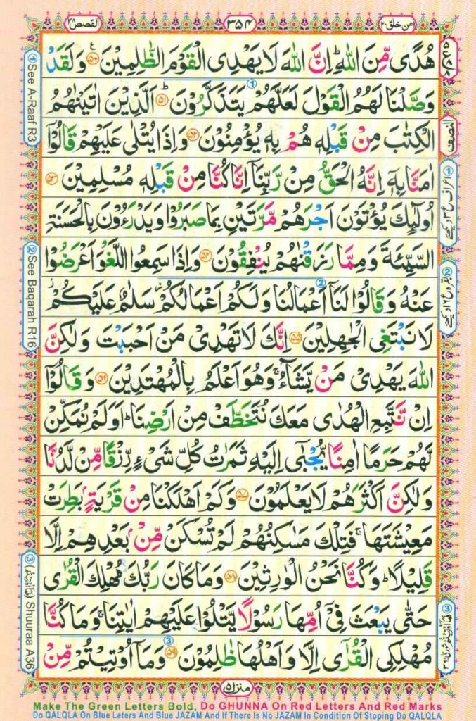 Surah Al Qasas Page 7