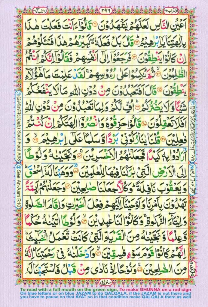Surah Al Anbiya Page 6