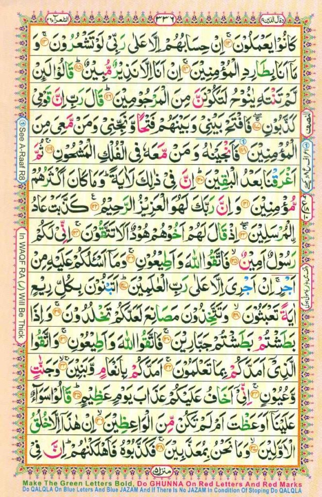 Surah Ash Shu'ara Page 6