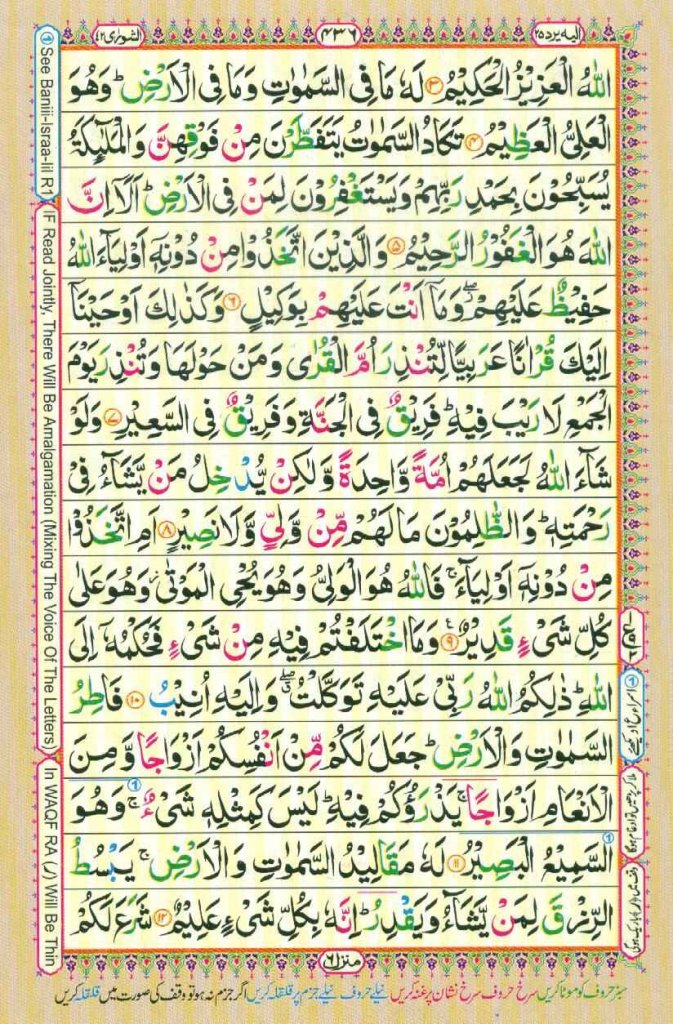 Surah Ash Shura Page 2