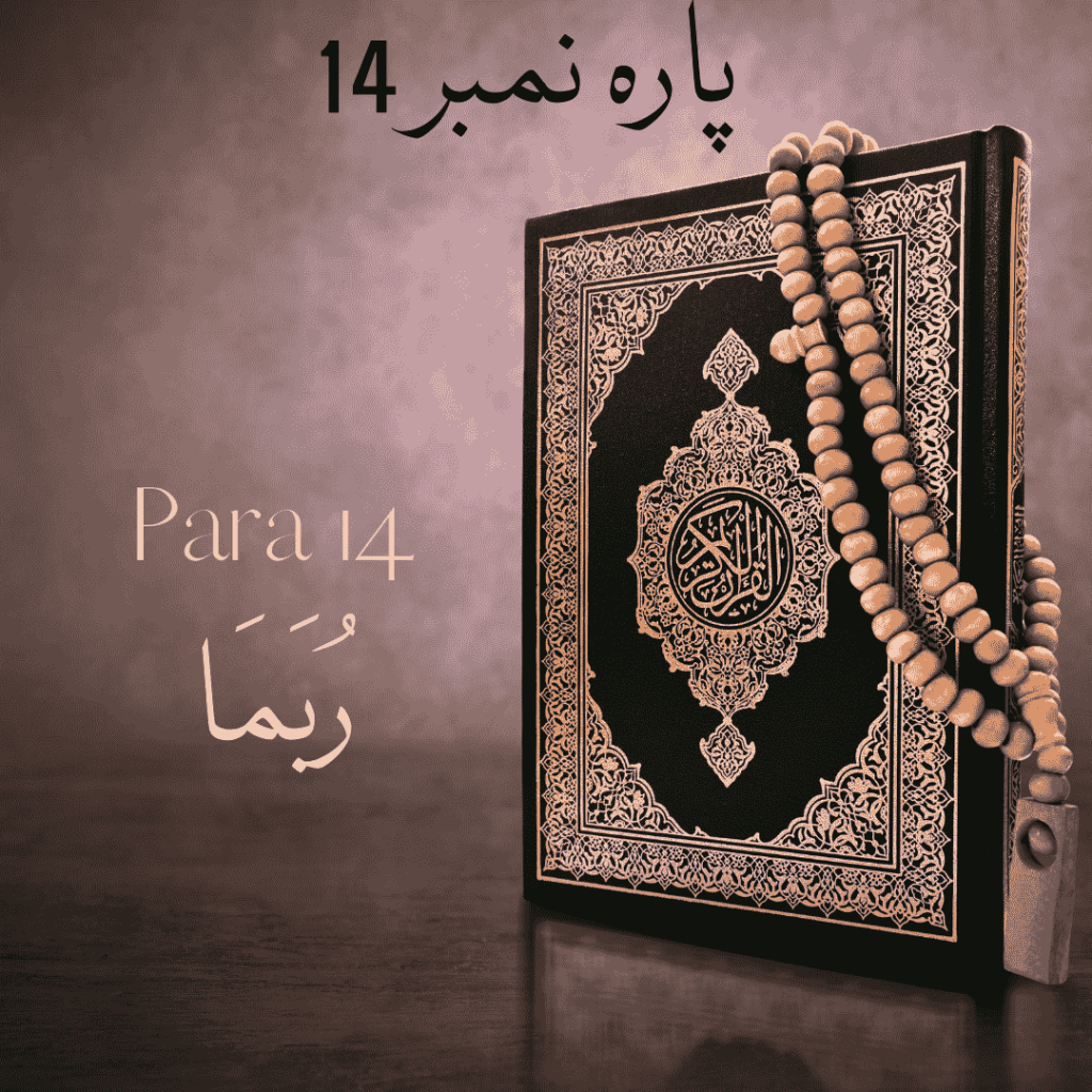 Quran para 14