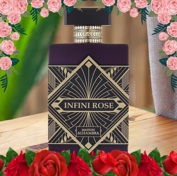 Maison Alhambra Infini Rose for Unisex Eau de Parfum Spray 100ml