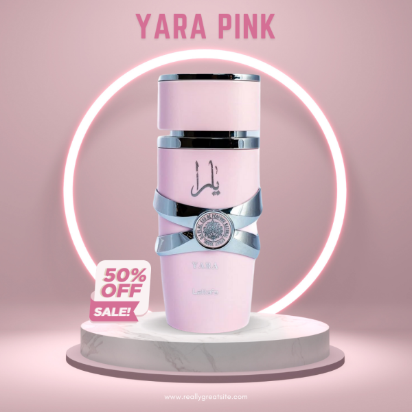 Yara Perfume For Women Pink - Arabian Latafa Oud Long Lasting - Eau De Parfum 100 ML