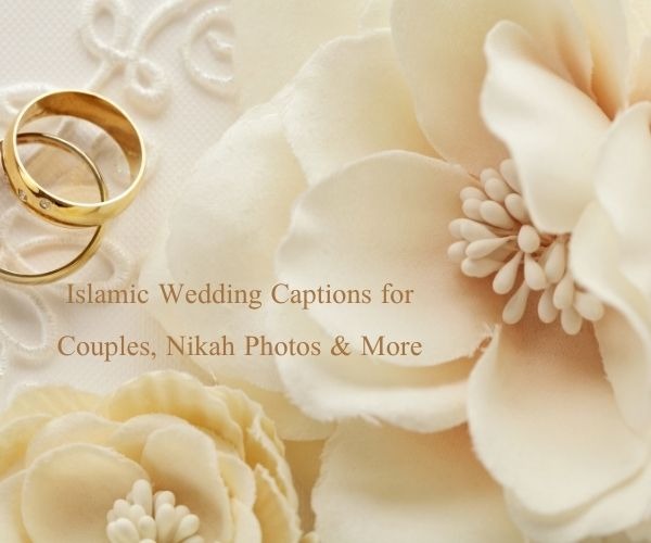 Islamic Weeding Captions